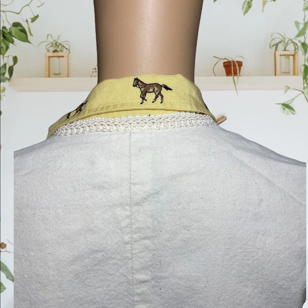 Vintage Handmade Cream Vest - Picture 3 of 15